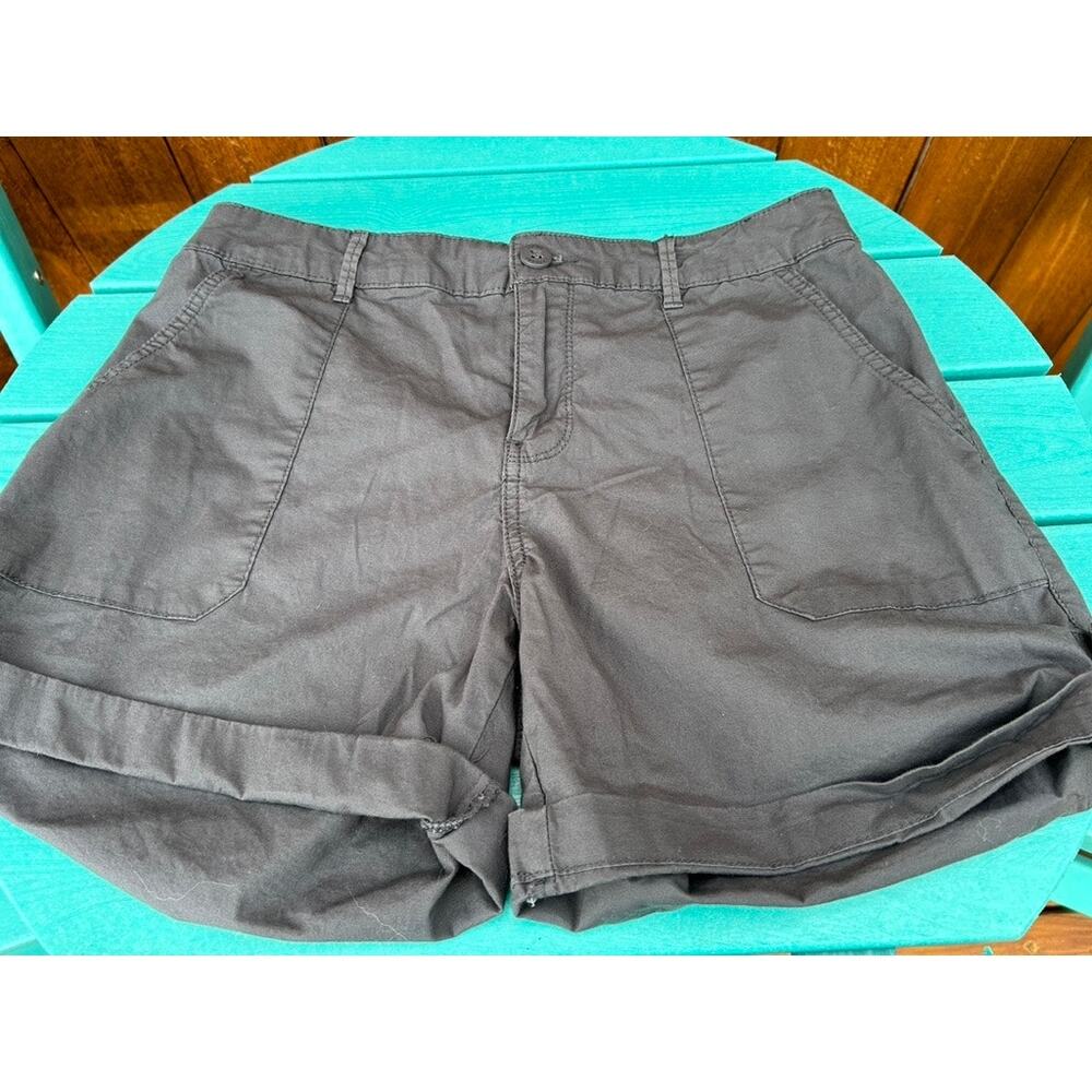 Sanctuary Social Standard Black Cargo Utility Shorts S